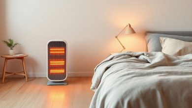 بهترین بخاری برقی برای اتاق خواب