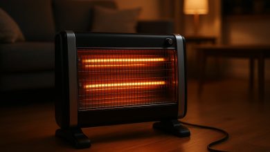 آیا بخاری برقی گاز تولید میکند؟